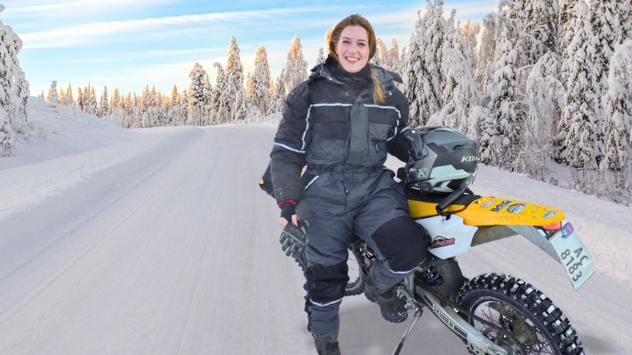 Norway on Ice: Motorcycle Adventure in -30°C  | Off She Goes & TwinPegs