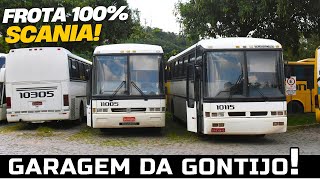 ÔNIBUS NOVOS, CLÁSSICOS E ÔNIBUS À VENDA NA GARAGEM DA GONTIJO!! A MAIOR FROTA SCANIA DO MUNDO