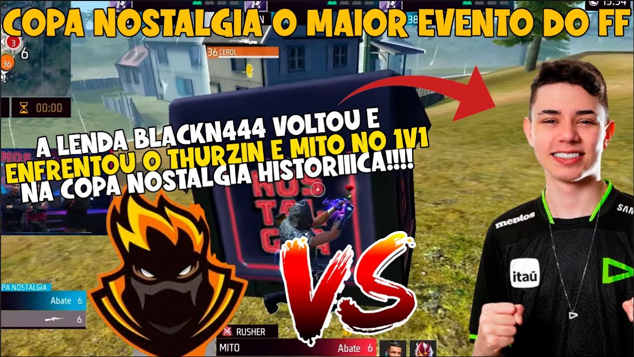THE LEGEND BLACKN444 RETURNS TO THE FF IN THE NOSTALGIA CUP AND
