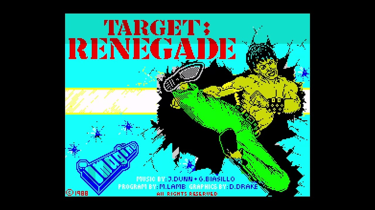 Target: Renegade - 01 - Title Screen Music - Sinclair ZX Spectrum
