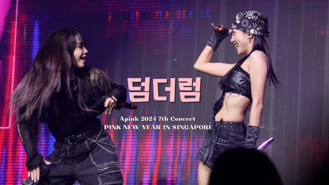 [4K] 250220 Apink 7th Concert Pink New Year in Singapore｜덤더럼Dumhdurum｜#남주 직캠