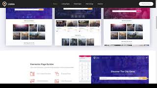 Listdo - Directory Listing WordPress Theme maps listing Build Website