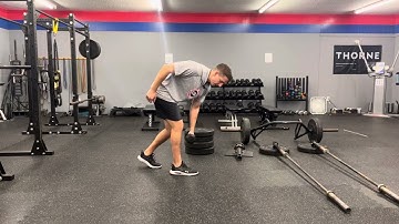 DB B Stance RDL Drop and Catch