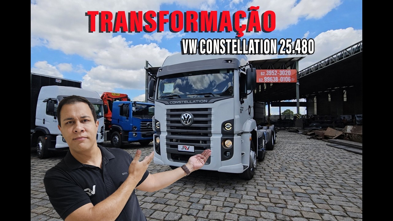 Cavalo Mecânico para Caminhão Carga Chassi. JRV