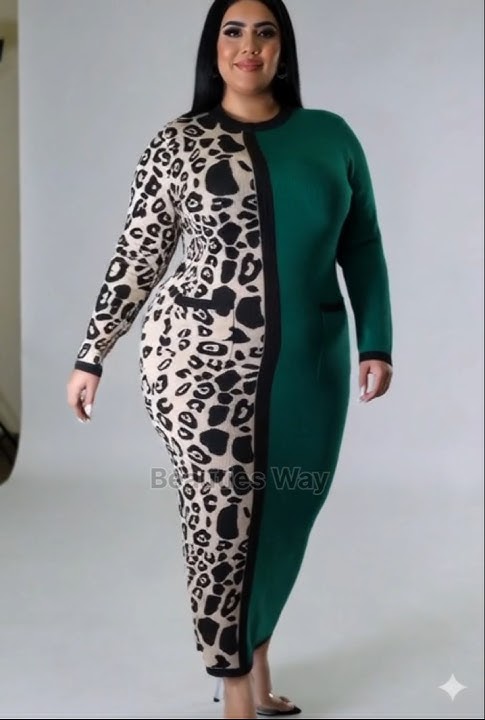 Plus Size Miss Popular Dress Fashion Collection