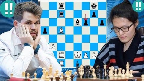 Magnus Carlsen vs Hou Yifan 3