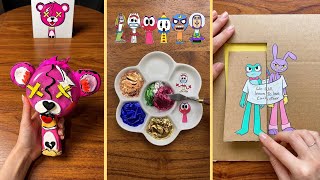 Sprunki Art Compilation 🌈 Paper craft 🖍 Mixing Colors