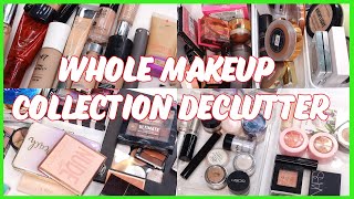 Makeup Declutter - All Categories! | Vlogmas Day 11