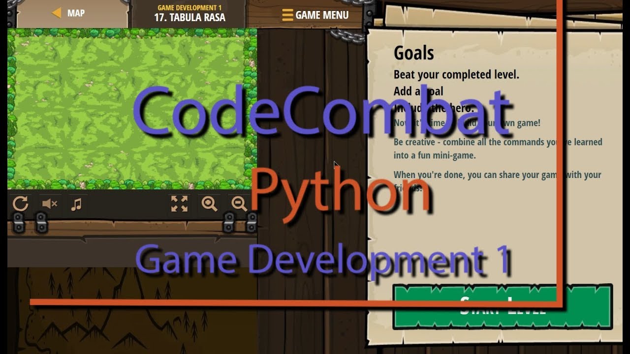 Codecombat Tabula Rasa Level 17 Python Game Development Tutorial Youtube
