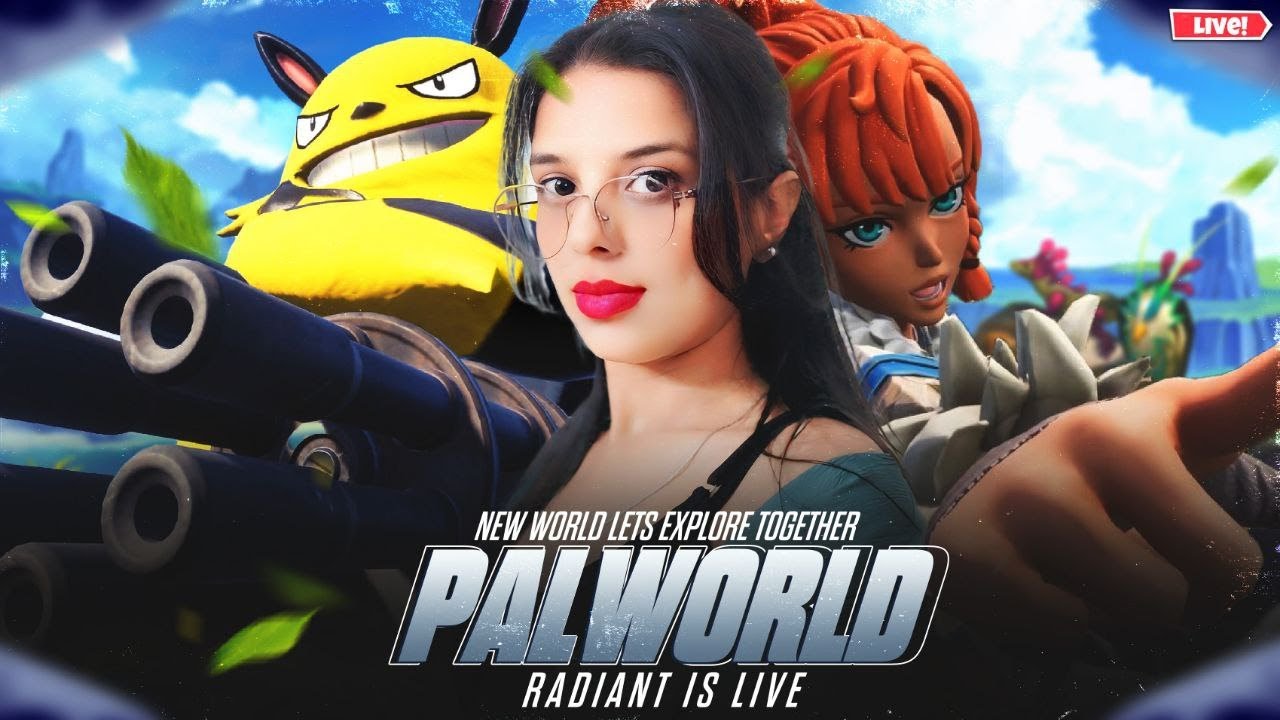 PALWORLD NEW WORLD LETS EXPLORE TOGETHER!! #radiantgaming #palworld ...