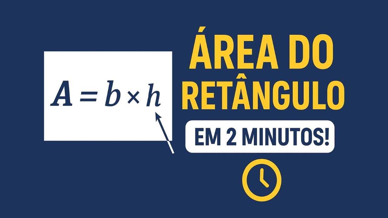 Como Calcular a Área do Retângulo - YouTube