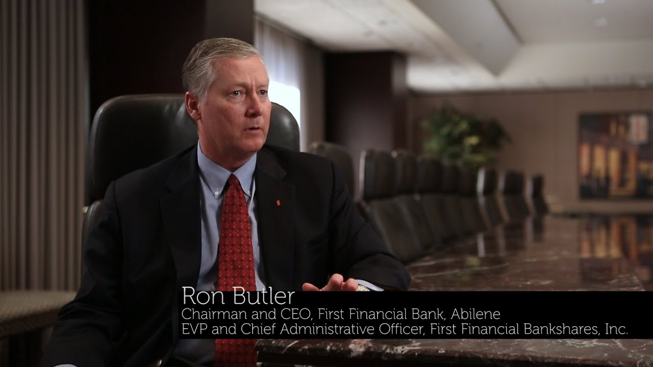 Ron Butler of First Financial Bank: Financial Exploitation ...
