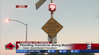 Flooding concerns along bayous