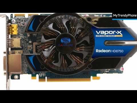 Sapphire Radeon Vapor X Hd 6750 1gb Gddr5 Pci E Grafikkort Youtube