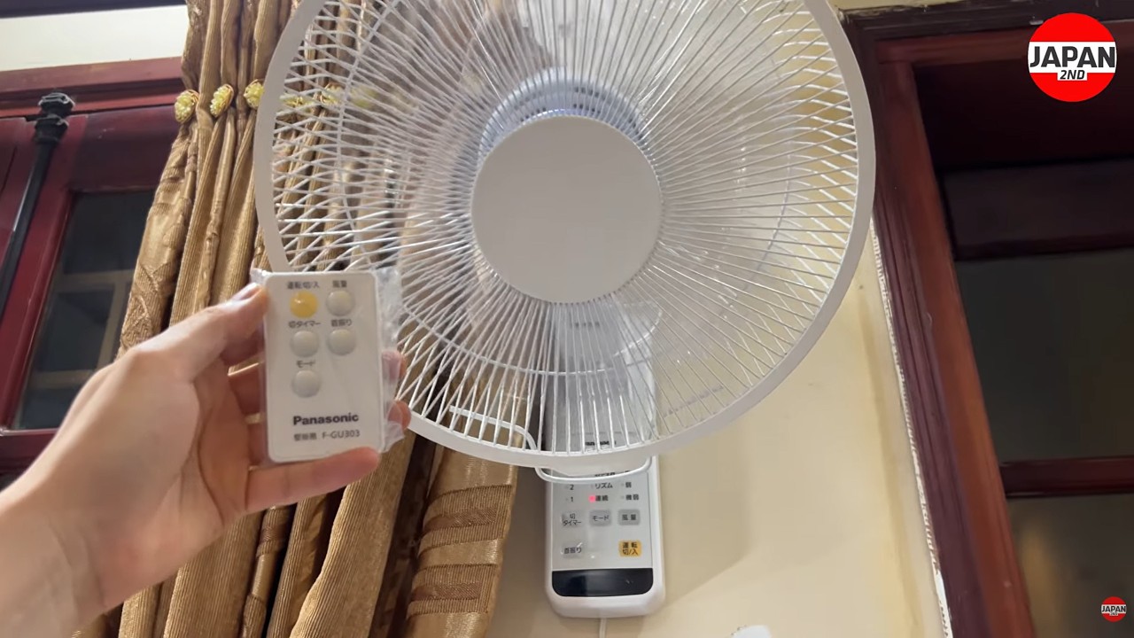 Panasonic F-GU303-A Wall Fan: 7-Blade Silence | パナソニック F