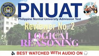 PNUAT Reviewer No.2: Logical Reasoning | #reviewcentral #pnuat #pnu #freereviewer