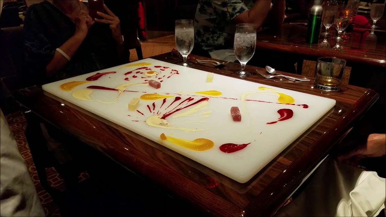Carnival Magic "Art at Your Table"
