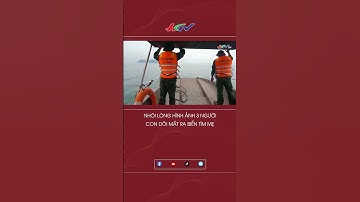 Nhói lòng hình ảnh 3 người con dõi mắt ra biển tìm mẹ #shorts | Tin nóng Mekong