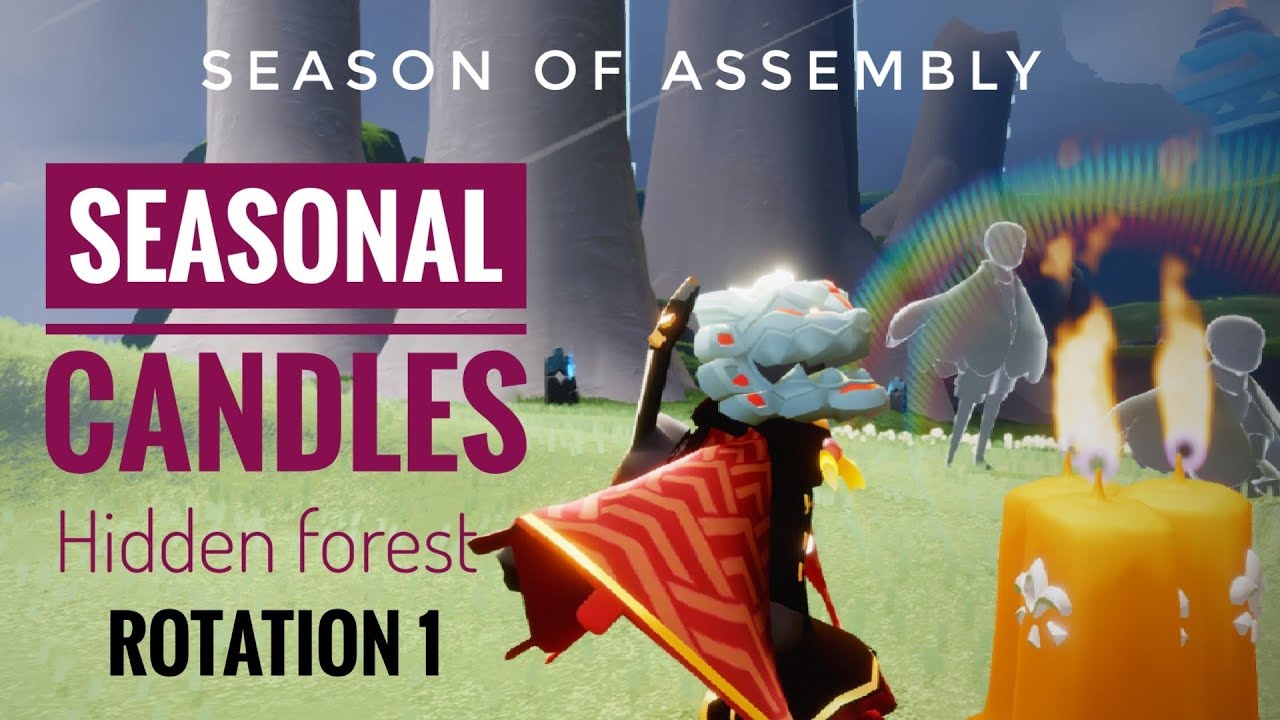 Seasonal candles Hidden Forest (Season of Assembly) Rotation 1 YouTube