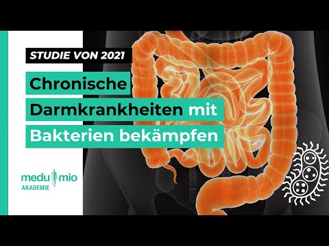 Mit Darmbakterien chronische