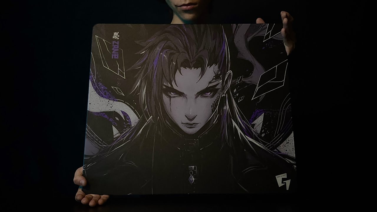 マウス・トラックボール GLSSWRKS ZANE No.80 GLSSWRKS Zane Glass Mousepad - Limited Edition - us.MaxGaming.com