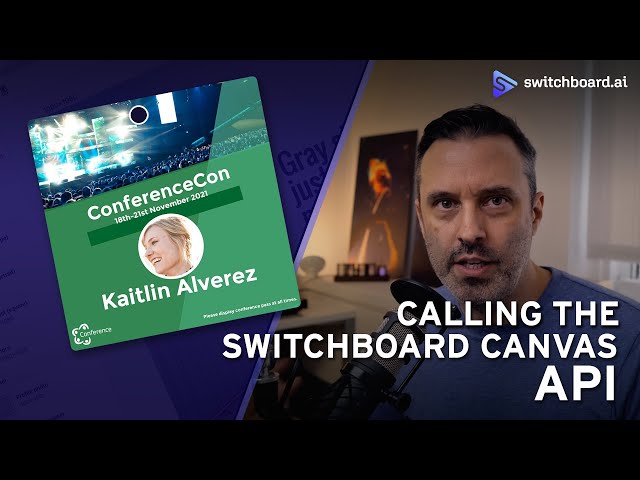 Calling the Switchboard Canvas API