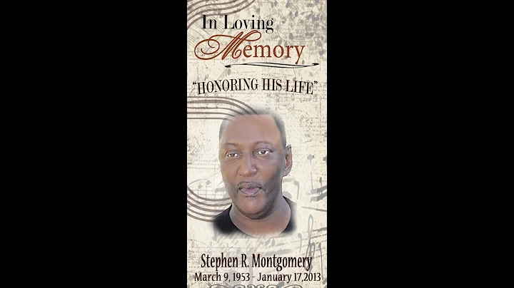 Memorial Service for Stephen Montgomery