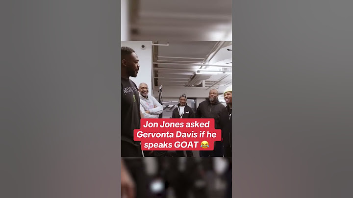 Jon Jones and Gervonta Davis #UFC309 (via UFC)