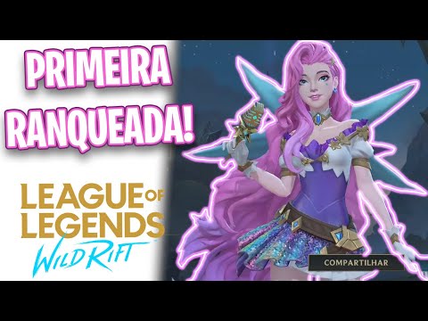 MINHA PRIMEIRA RANQUEADA DO LOL MOBILE!