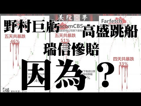 野村巨虧 瑞信慘賠 高盛跳船 都因Archegos ? 20210329《楊世光在金錢爆》第2598集