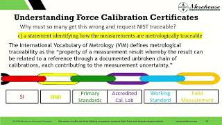 Understanding Calibration Certificates