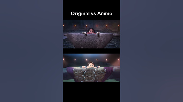 Moana 2 - Original vs Anime  #moana #moana2 #moanasong