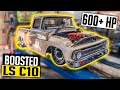 Supercharged LS Swap Stepside First Start Up & Dyno Run - Chevy LS3 C10 Ep. 10