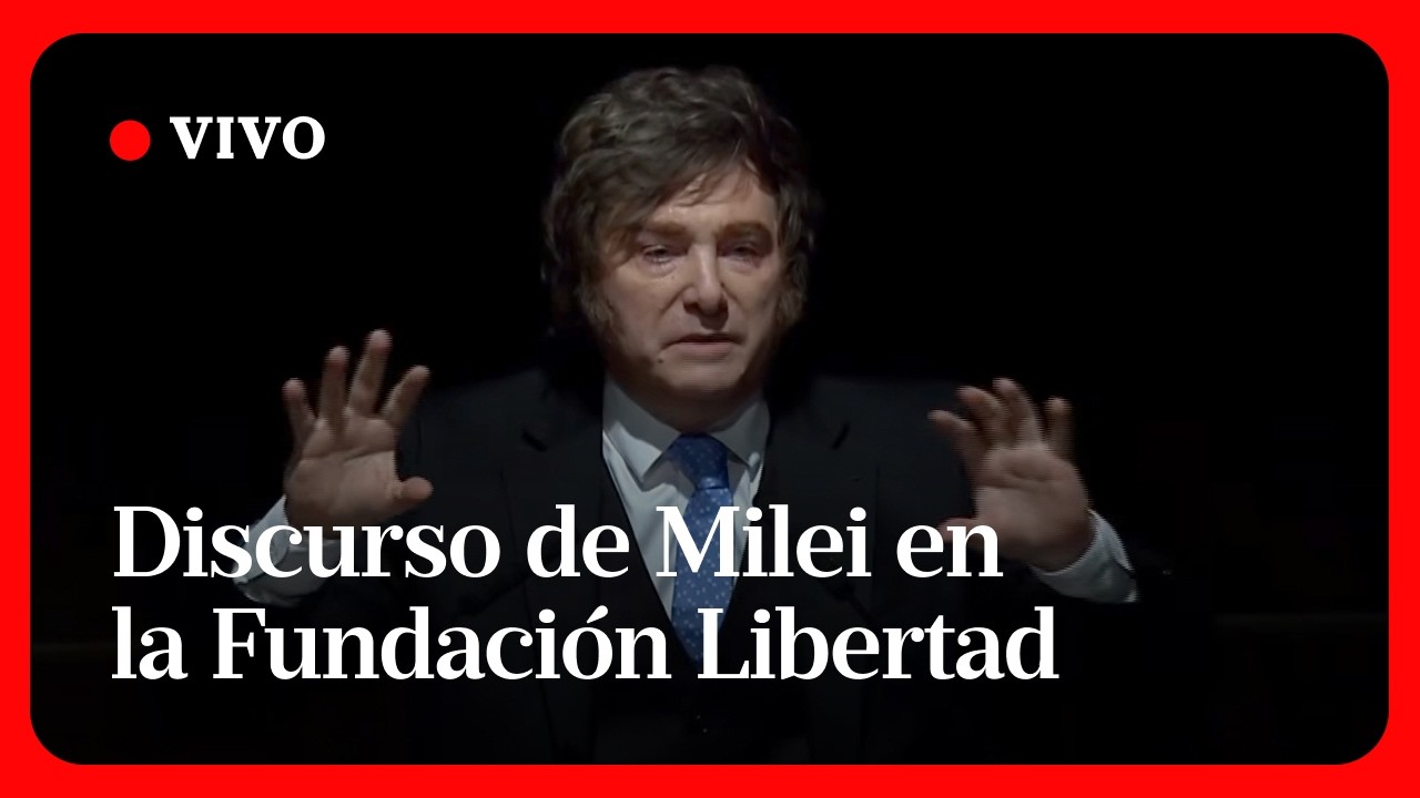 EN VIVO | Discurso del presidente Milei en la cena anual de la ...