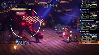 Octopath COTC - Auguste the Prince of Thieves EX3 Speed Clear (5T) ft. Elrica and Alaune EX