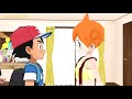 Ash´s and Misty´s first kiss