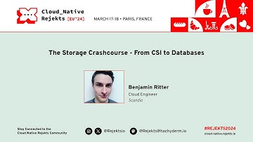 The Storage Crashcourse - From CSI to Databases