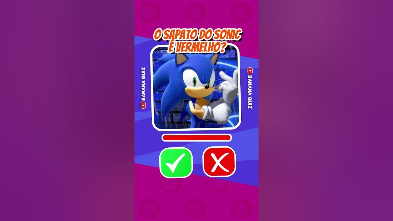 Quiz do Sonic filme