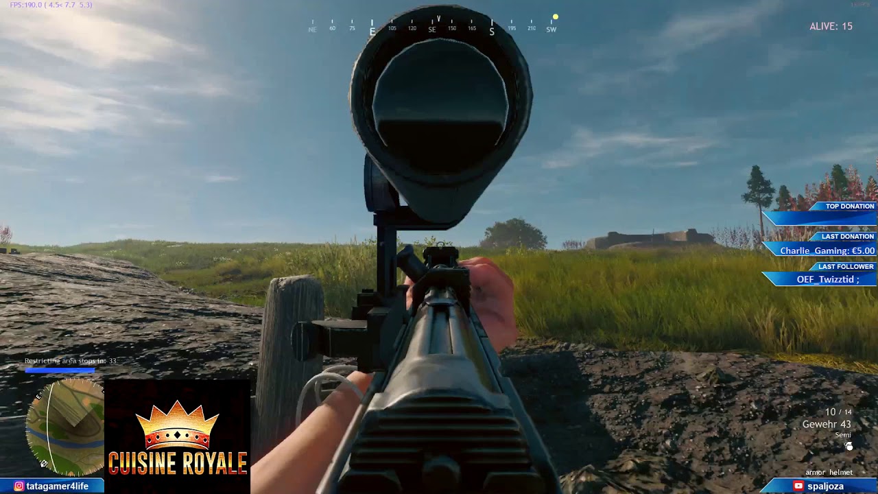 Cuisine Royale Live stream 20.06.2018