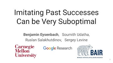 Imitating Past Successes can be Very Suboptimal