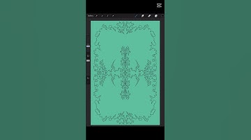 G007 | Quadrant Symmetry Pattern #digitaldrawing #procreatedigitalart  #procreate