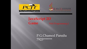 JavaScript 2D Game