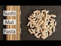 Cavatelli with Mushroom Sauce (or How to Make Pasta with a Sushi Mat)
