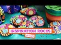 HOW TO: Floral Inspiration Rocks | DecoArt®