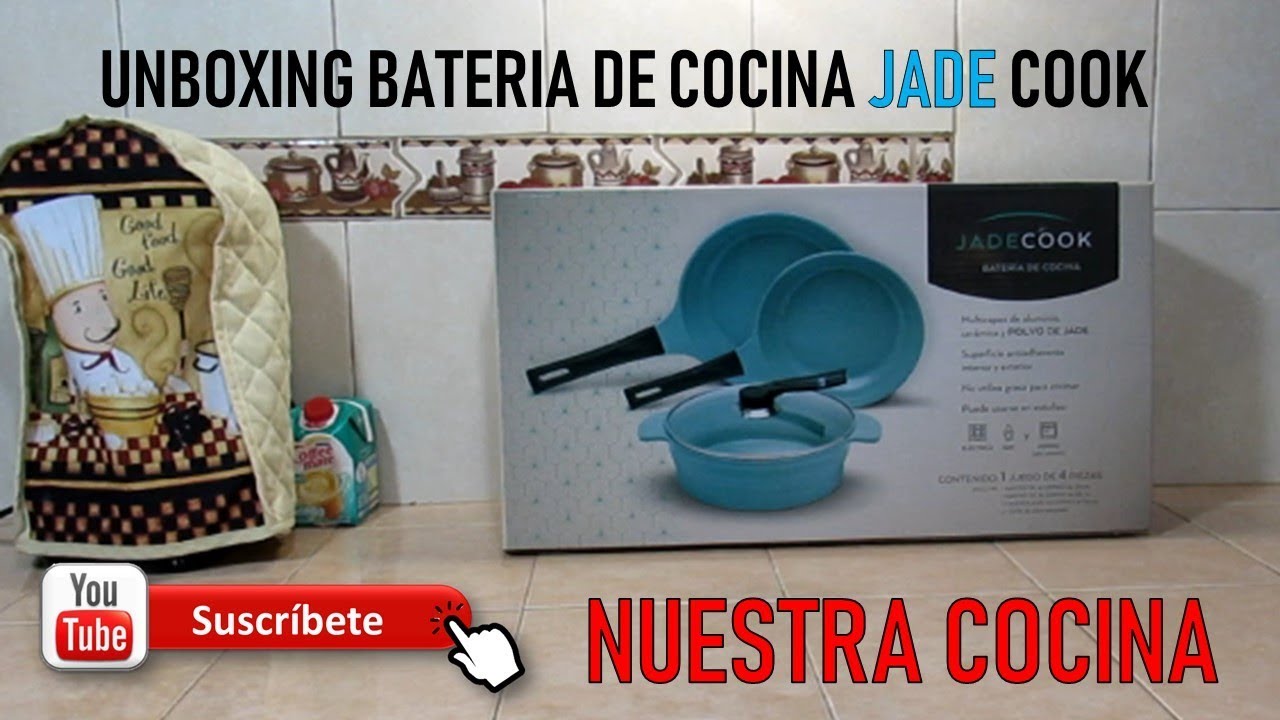 Batería De Cocina Kokken Jade 10 piezas