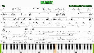 not piano tutorial ( not angka ) lagu butet - lagu daerah tapanuli not piano tutorial ( not angka ) lagu butet - lagu daerah tapanuli