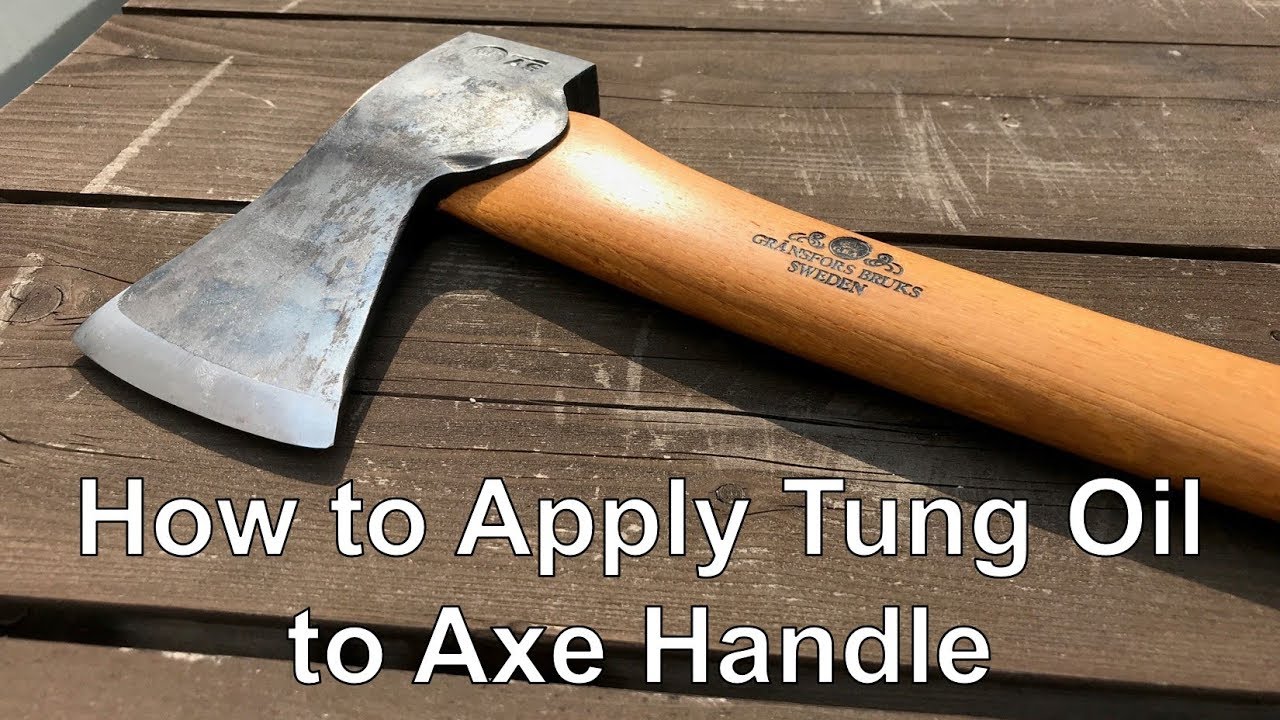 How To Oil Finish Axe And Tool Handles