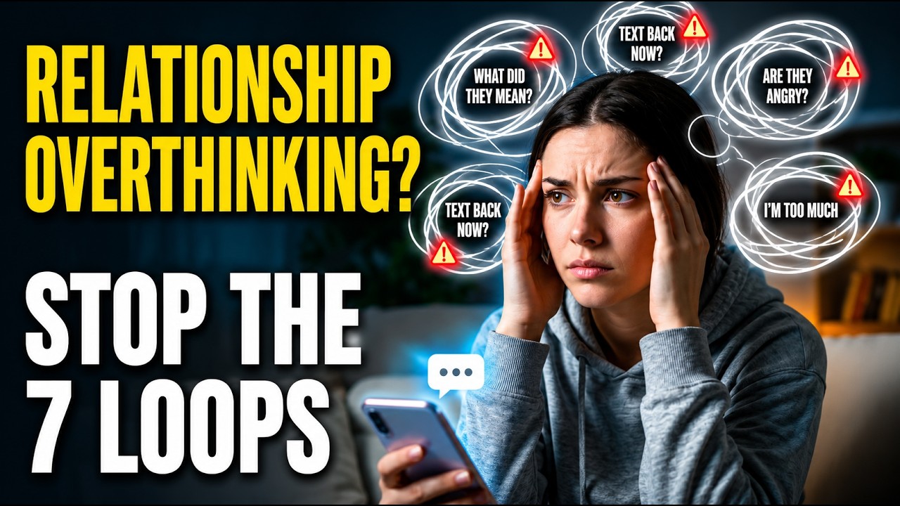Anxious Attachment Is Actually OVERTHINKING (7 Mental Loops Stealing Your Peace)