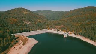 картинка: Язовир Батак през октомври 2023 / Batak Dam in October 2023