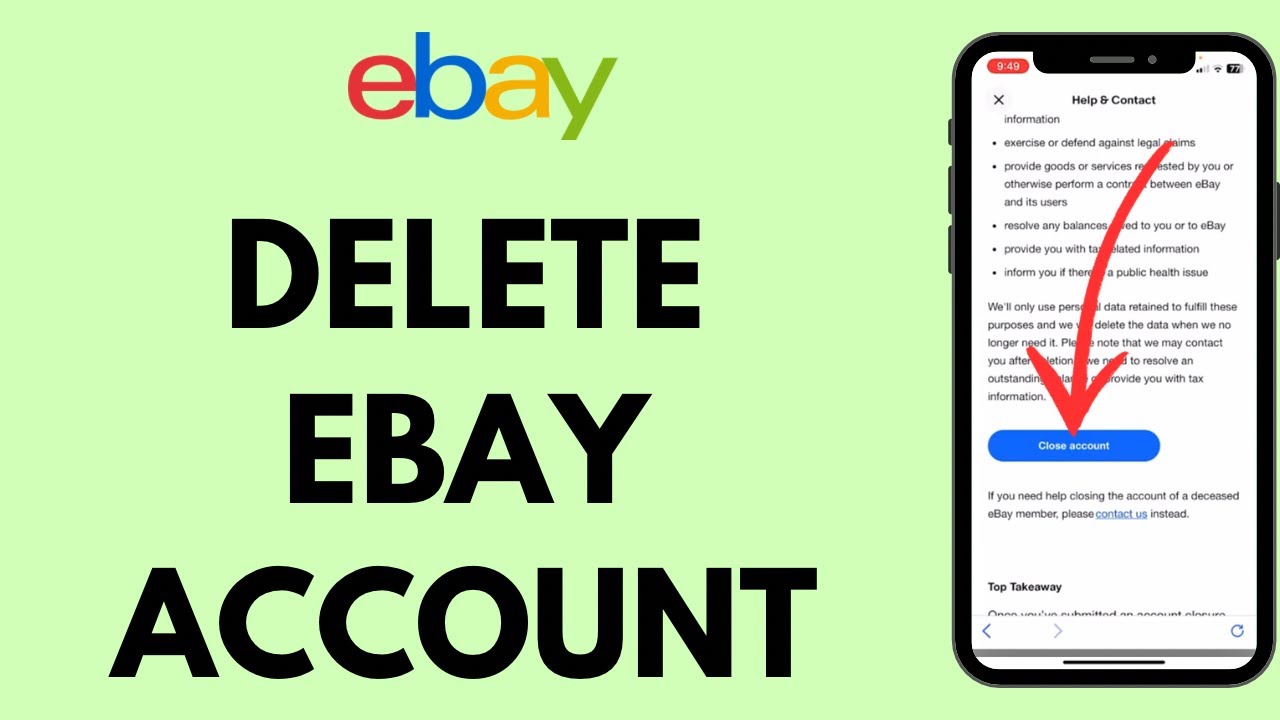 How to Delete eBay Account? | eBay Tutorial - YouTube